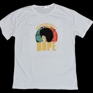 Unapologetically Dope XL Black Pride short sleeve T shirt NWOT [50]